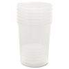 Deli Containers, 32 oz, Clear, 25/Pack, 20 Packs/Carton2