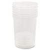 Deli Containers, 32 oz, Clear, 50/Pack, 10 Packs/Carton2