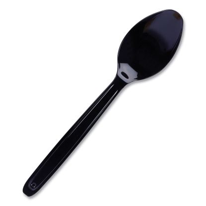 Cutlery for Cutlerease Dispensing System, Spoon 6", Black, 960/Box1