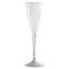 Classicware One-Piece Champagne Flutes, 5 oz, Clear, Plastic, 10/Pack, 10 Packs/Carton1