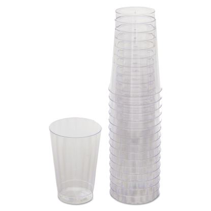 Classicware Tumblers, 12 oz, Plastic, Clear, Tall, 16/Bag, 15 Bags/Carton1