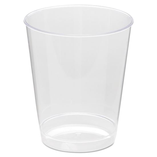 Comet Plastic Tumbler, 8 oz, Clear, Tall, 25/Pack, 20 Packs/Carton1