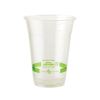 PLA Clear Cold Cups, 16 oz, Clear, 1,000/Carton1