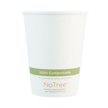 NoTree Paper Hot Cups, 12 oz, Natural, 1,000/Carton1