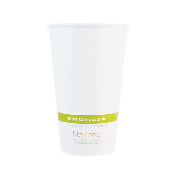 NoTree Paper Hot Cups, 20 oz, Natural, 1,000/Carton1