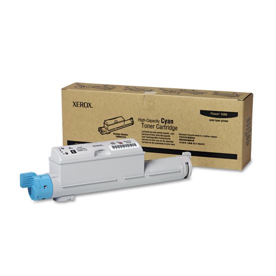 106R01218 High-Yield Toner, 12,000 Page-Yield, Cyan1