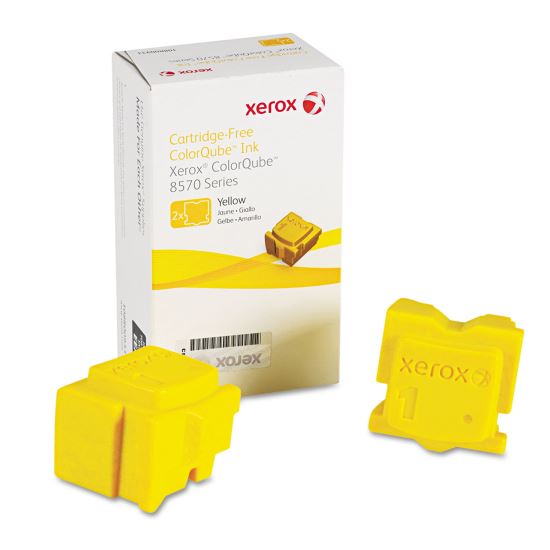 108R00928 Solid Ink Stick, 4,400 Page-Yield, Yellow, 2/Box1