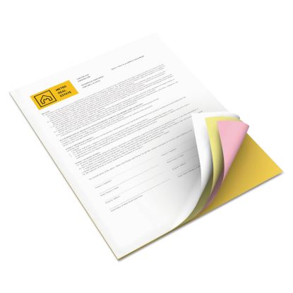 Revolution Carbonless 4-Part Paper, 8.5 x 11, White/Canary/Pink/Goldenrod, 5,000/Carton1