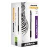 Jimnie Gel Pen Value Pack, Stick, Medium 0.7 mm, Black Ink, Smoke Barrel, 24/Box2