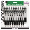 Z-Grip Mechanical Pencil, 0.7 mm, HB (#2.5), Black Lead, Clear/Black Grip Barrel, 24/Pack2