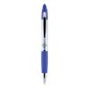 Z-Grip MAX Ballpoint Pen, Retractable, Medium 1 mm, Blue Ink, Silver Barrel, Dozen2