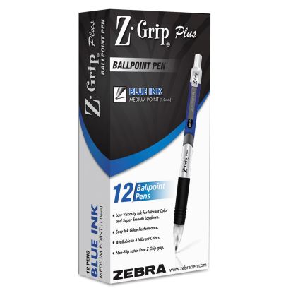ECO Jimnie Clip Ballpoint Pen, Retractable, Medium 1 mm, Black Ink, Smoke Barrel, 12/Pack1