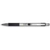 G-301 Gel Pen, Retractable, Medium 0.7 mm, Black Ink, Stainless Steel/Black Barrel2