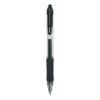 Sarasa Dry Gel X20 Gel Pen, Retractable, Medium 0.7 mm, Black Ink, Smoke Barrel, Dozen2