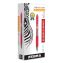 Sarasa Dry Gel X20 Gel Pen, Retractable, Medium 0.7 mm, Red Ink, Translucent Red Barrel, 12/Pack1