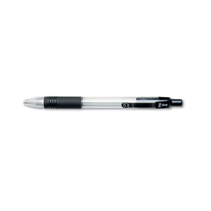 Z-Grip Mechanical Pencil, 0.5 mm, HB (#2.5), Black Lead, Clear/Black Grip Barrel, Dozen1