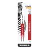 JF Refill for Jimnie, Sarasa, ecoSarasa, Orbitz, Z-Grip and GR8 Gel Roller Ball Pens, Medium Conical Tip, Red Ink, 2/Pack1