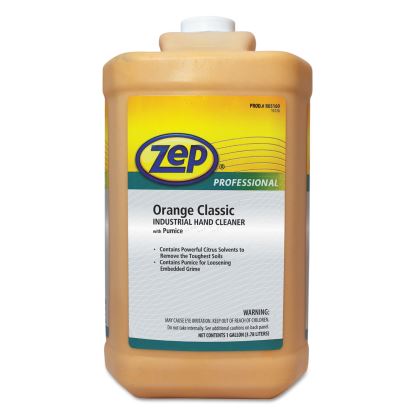 Industrial Hand Cleaner, Orange, 1 gal Bottle, 4/Carton1