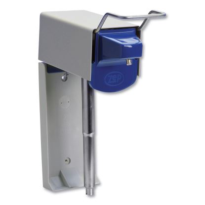 Heavy Duty Hand Care Wall Mount System, 1 gal, 5 x 4 x 14, Silver/Blue1