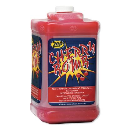 Cherry Bomb Hand Cleaner, Cherry Scent, 1 gal Bottle, 4/Carton1