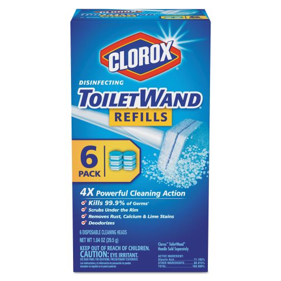 Clorox® Disinfecting ToiletWand™ Refills1