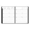 Contemporary Lite Weekly/Monthly Planner, 8.75 x 7, Black Cover, 12-Month (Jan to Dec): 20232