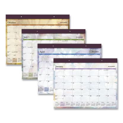Dreams Desk Pad Calendar, Seasonal Artwork, 21.75 x 17, Black Binding, Clear Corners, 12-Month (Jan-Dec): 20231