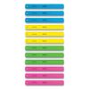 Non-Shatter Flexible Ruler, Standard/Metric, 12" (30 cm) Long, Plastic, Assorted Translucent Colors, 12/Box1