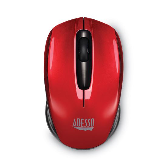 iMouse S50 Wireless Mini Mouse, 2.4 GHz Frequency/33 ft Wireless Range, Left/Right Hand Use, Red1