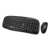 WKB1330CB Wireless Desktop Keyboard and Mouse Combo, 2.4 GHz Frequency/30 ft Wireless Range, Black2