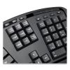 WKB1500GB Wireless Ergonomic Keyboard and Mouse, 2.4 GHz Frequency/30 ft Wireless Range, Black2