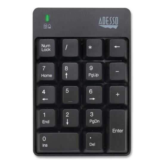 WKB6010UB Wireless 18-Key Numeric USB Keypad, Black1