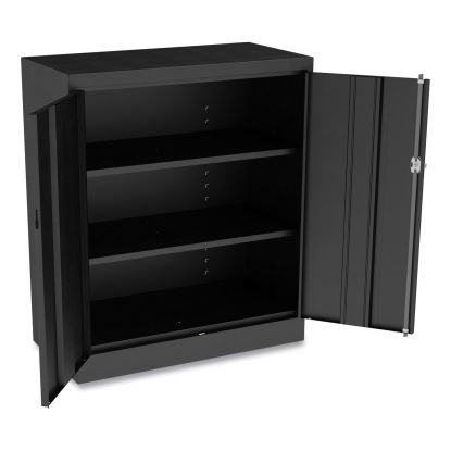 Economy Assembled Storage Cabinet, 36w x 18d x 42h, Black1