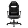 Racing Style Ergonomic Gaming Chair, Supports 275 lb, 15.91" to 19.8" Seat Height, Black/Gray Trim Seat/Back, Black/Gray Base2