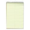 Steno Pads, Pitman Rule, White Cover, 80 Green-Tint 6 x 9 Sheets2