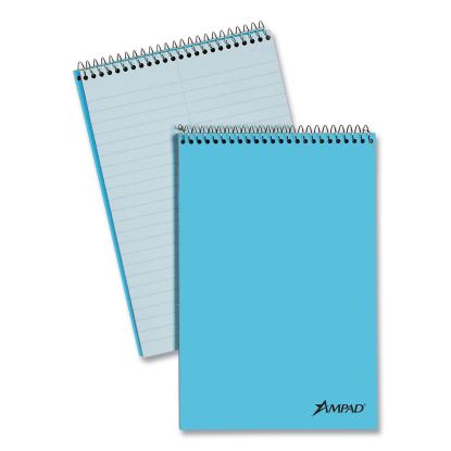 Steno Pads, Gregg Rule, Blue Cover, 80 Green-Tint 6 x 9 Sheets1