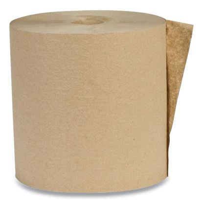 Recycled Hardwound Paper Towels, 7.87" x 700 ft, Kraft, 12 Rolls/Carton1