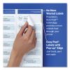 Easy Peel White Address Labels with Sure Feed Technology, Inkjet Printers, 1 x 2.63, White, 30/Sheet, 10 Sheets/Pack2