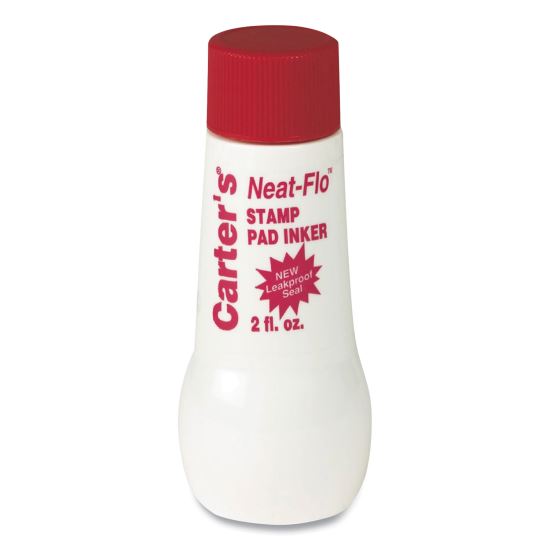 Neat-Flo Stamp Pad Inker, 2 oz Bottle, Red1