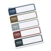 Flexible Self-Adhesive Mini Name Badge Labels, 1 x 3.75, Hello, Assorted, 100/Pack2