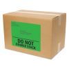 High-Visibility Permanent Laser ID Labels, 8 1/2 x 11, Neon Green, 100/Box2