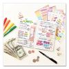 Budgeting Planner Stickers, Budget Theme, Assorted Colors, 1,224/Pack2