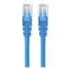 CAT5e Snagless Patch Cable, RJ45 Connectors, 15 ft, Blue2