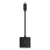 USB-C to HDMI + Charge Adapter, HDMI; USB-C(F); USB-C(M), 2.53", Black2