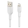 BOOST CHARGE Lightning to USB-A ChargeSync Cable, 9.8 ft, White2