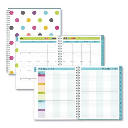 Teacher Dots Academic Year Create-Your-Own Cover Weekly/Monthly Planner, 11 x 8.5, 12-Month (July to June): 2022 to 20231