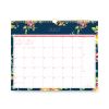 Day Designer Peyton Academic Wall Calendar, Floral Artwork, 15 x 12, White/Navy Sheets, 12-Month (July-June): 2022-20232