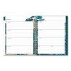 Grenada Create-Your-Own Cover Weekly/Monthly Planner, Floral Artwork, 11 x 8.5, Green/Blue/Teal, 12-Month (Jan-Dec): 20232