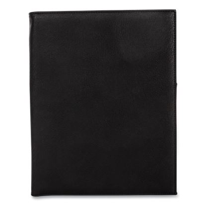 Faux-Leather Padfolio, 9 x 12 Pad, 9.75 x 12.5, Black1