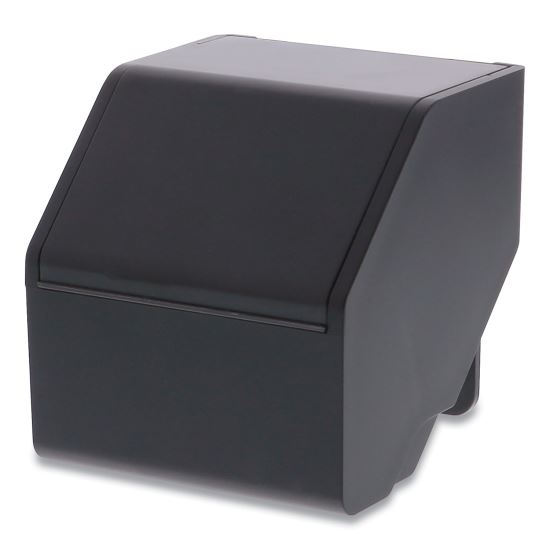 Konnect Desktop Organizer Storage Bin, Short, 3.4" x 3.5" x 3.5", Black1